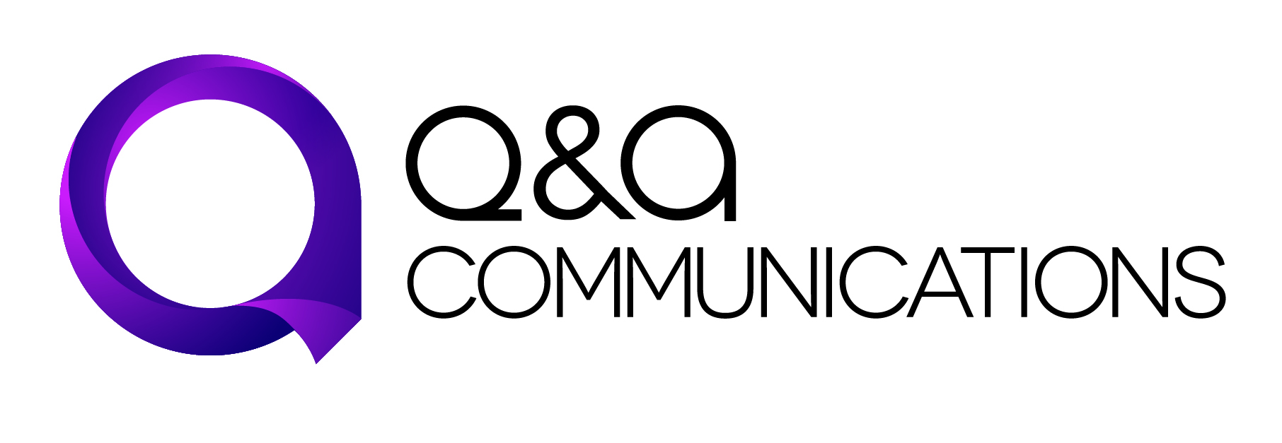 logo firmy rodzinnej q&a communications
